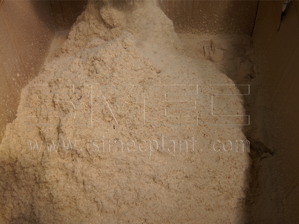Output Sawdust from MFSP80/100 Hammer Mill
