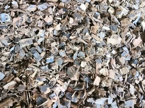 shredded wood template