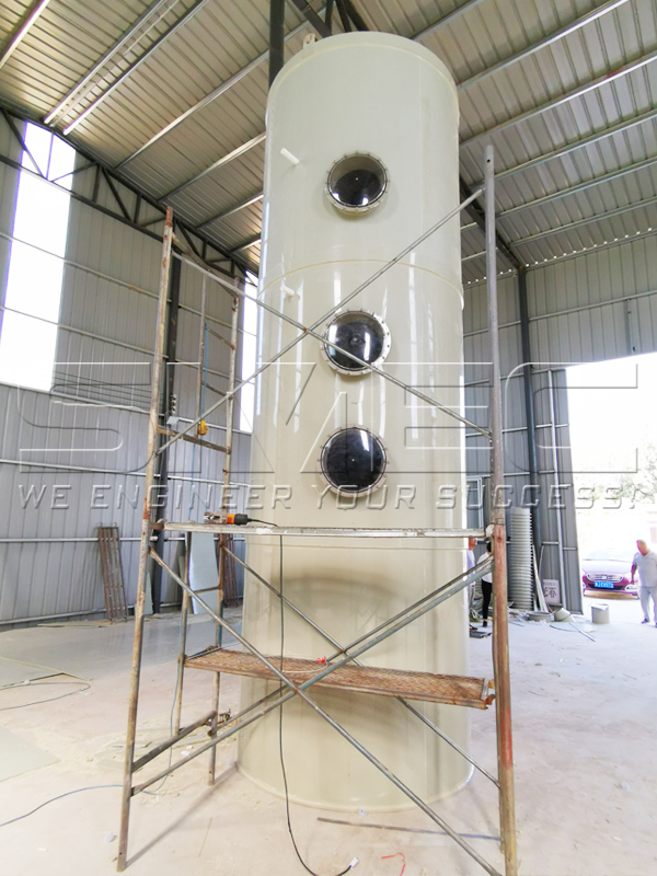 Spray Tower of Purification System
