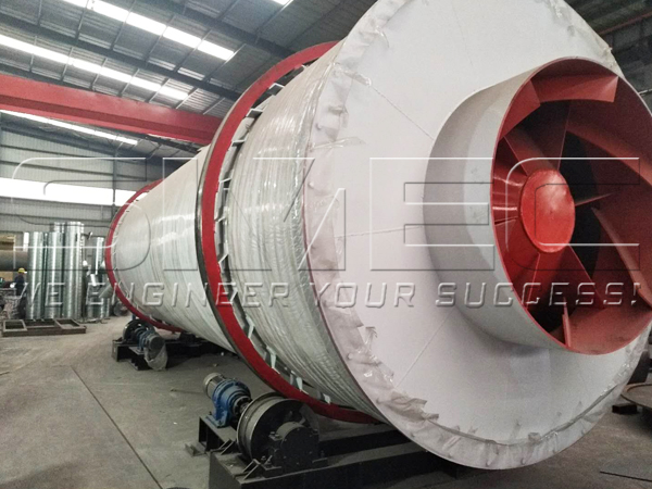 Rotary Dryer 6TPH Pellet Project