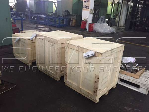 Spare Parts in Plywood Boxes