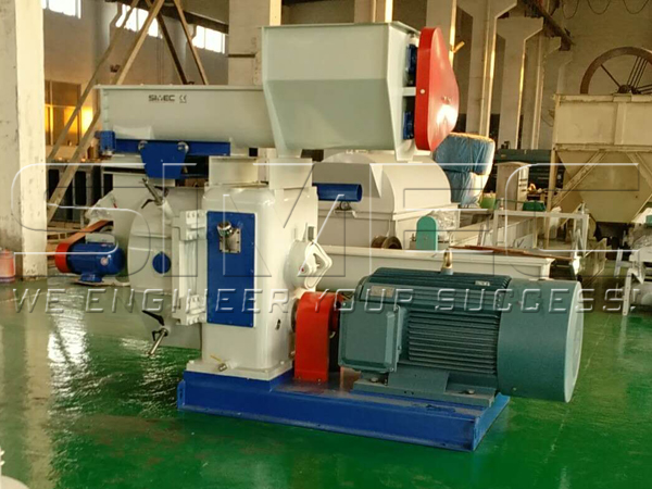 SPM420 Pellet Mill to Uzbekistan 2018