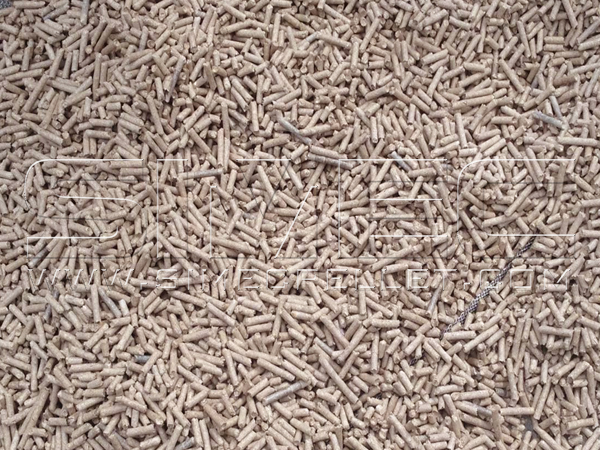 End-wood-pellets