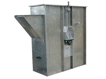 base of bucket elevator