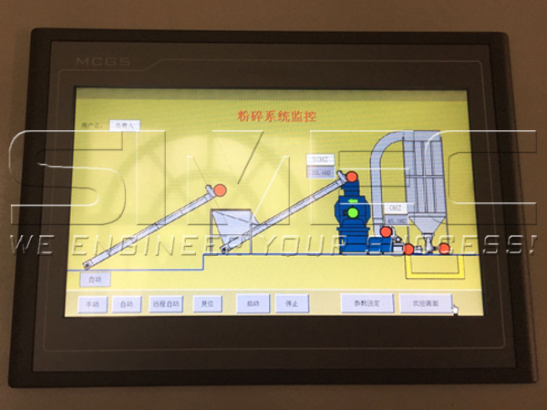 crushing-system-plc-control-panel