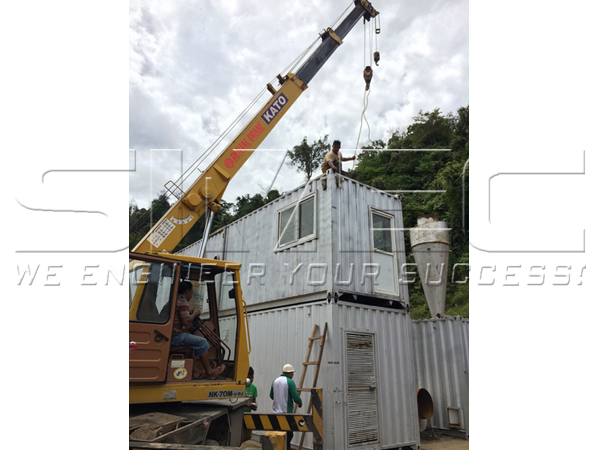 lifting-of-office-container