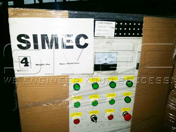 Packed Electric Control Cabinet to Israel