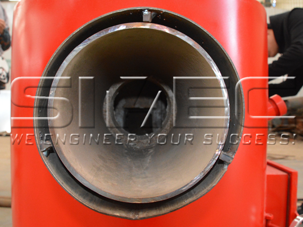 Fire Outlet and Secondary Air Blowing System