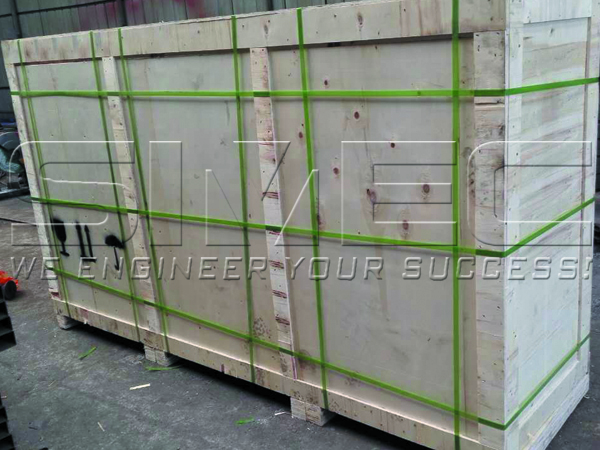 Dewatering Press Packed in Plywood Box