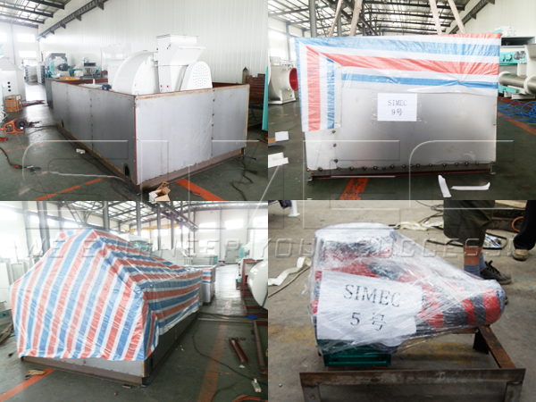 Packing of SPM780 Pellet Mill