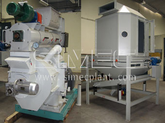 Pellet Mill And Pellet Cooler