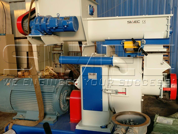 SPM420 Biomass Pellet Mill to Uzbekistan 2018