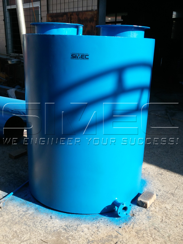 Water Tank Cotten Stalk Pellet Project